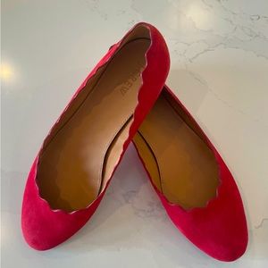 J Crew Ballet Flats, Size 9